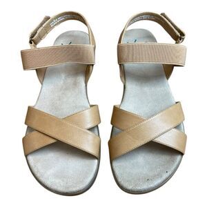 Yuu Tan Strappy Sandals Size 9 Comfy Casual